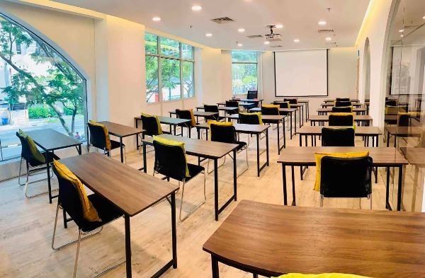 Các phòng học hiện đại và tiện nghi
